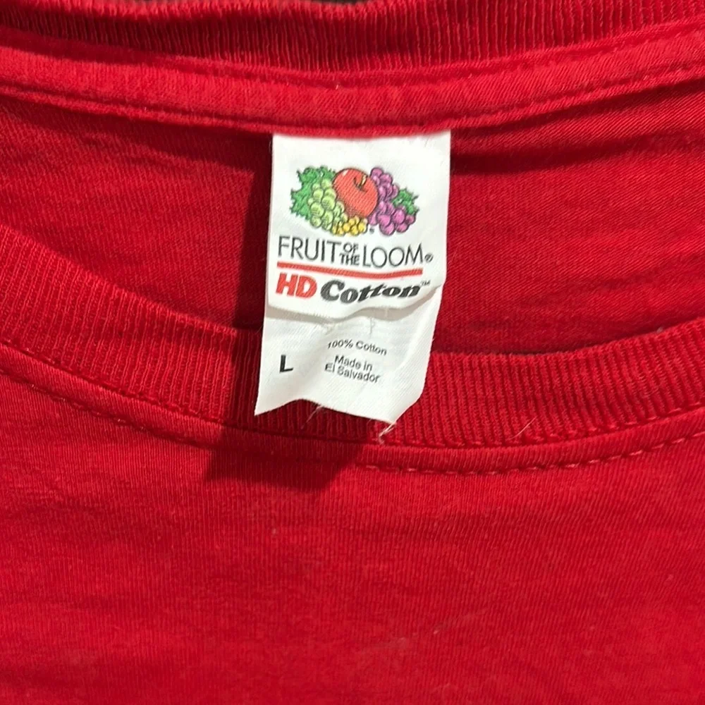 Vintage Dare program Classic Red Short Sleeve Tee - Picture 3 of 3